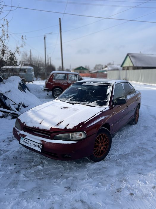 Subaru Legacy 2, на полном ходу