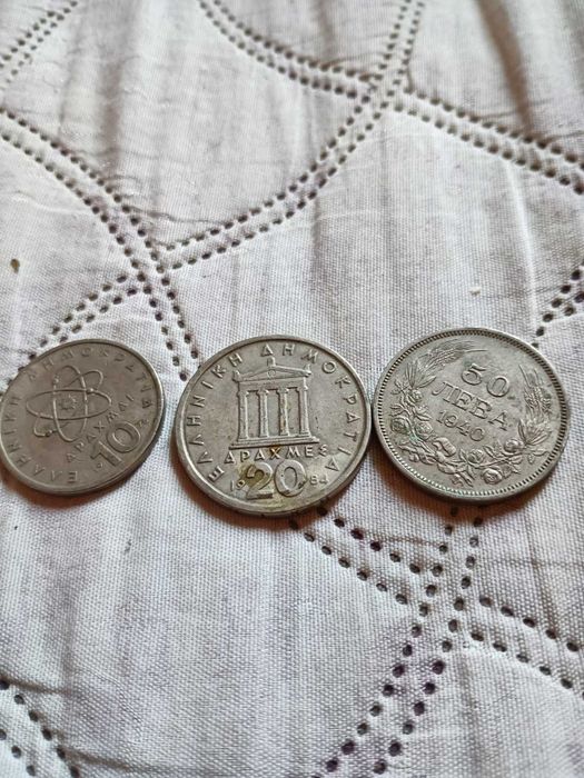 Сребърни български монети