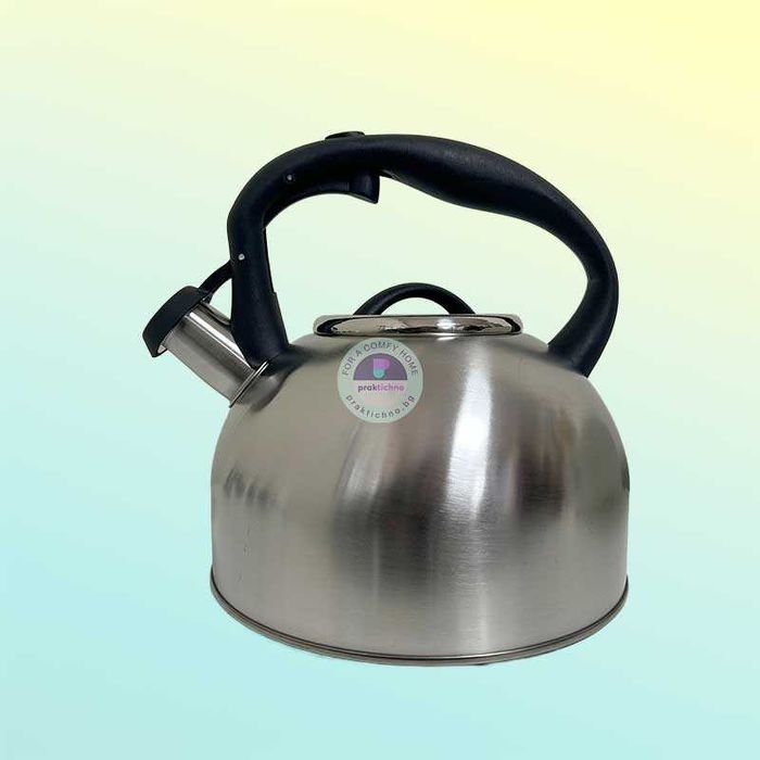 Чайник от неръждаема стомана FLORIA 3 л – полиран външен вид