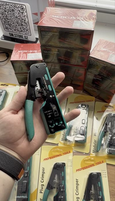 Кримпер для RJ-коннекторов RJ11/RJ12/RJ45