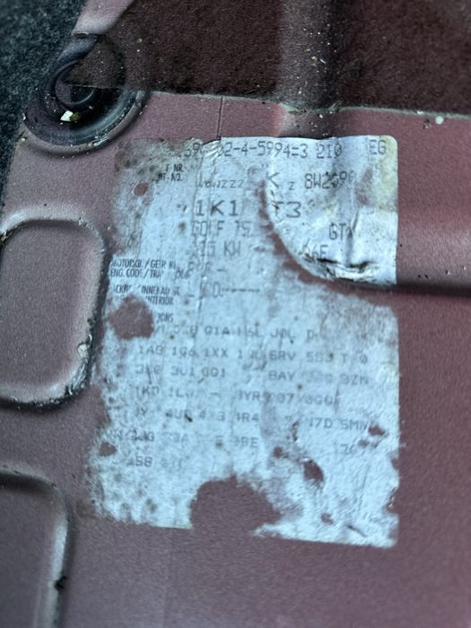 Фв голф 5 1.4 гт дсг на части / vw golf 5 gt 1.4 tsi dsg