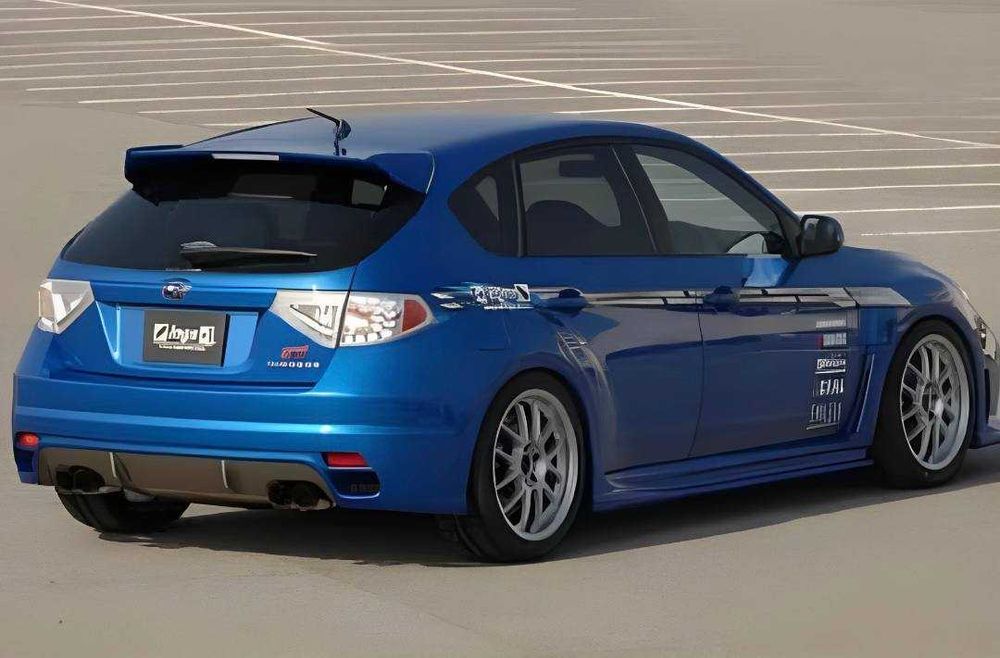Бампер задний INGS Subaru Impreza GRB