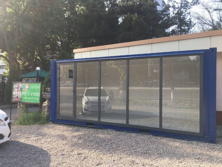Konteyner dokon magazin ofislar pod zakaz