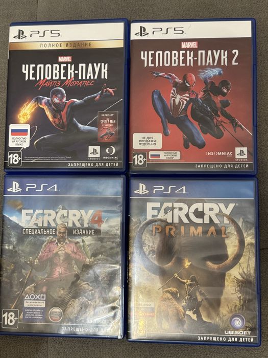 Продам игры для PS4