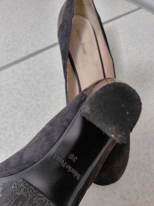 Туфли женские, кожаные