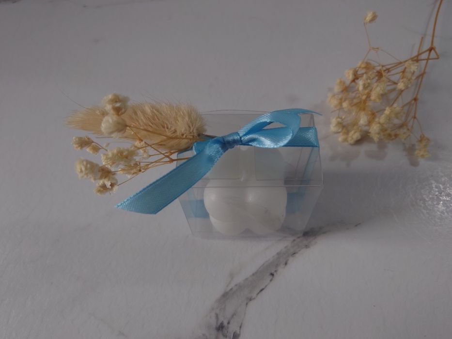 Подаръчета за гости за сватба, кръщене, юбилей, абитуриенти бял или др