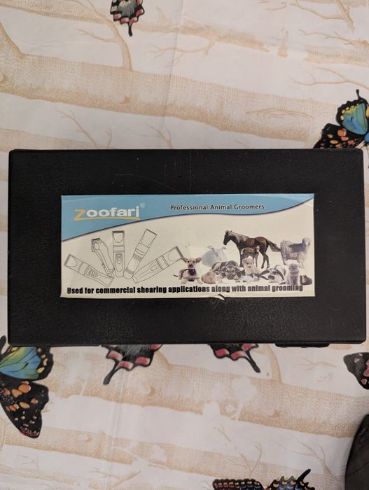 Trimmer tuns animale cu acumulator