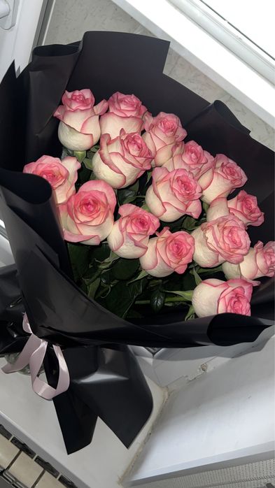 15шт роза букет прод 80-90см дл