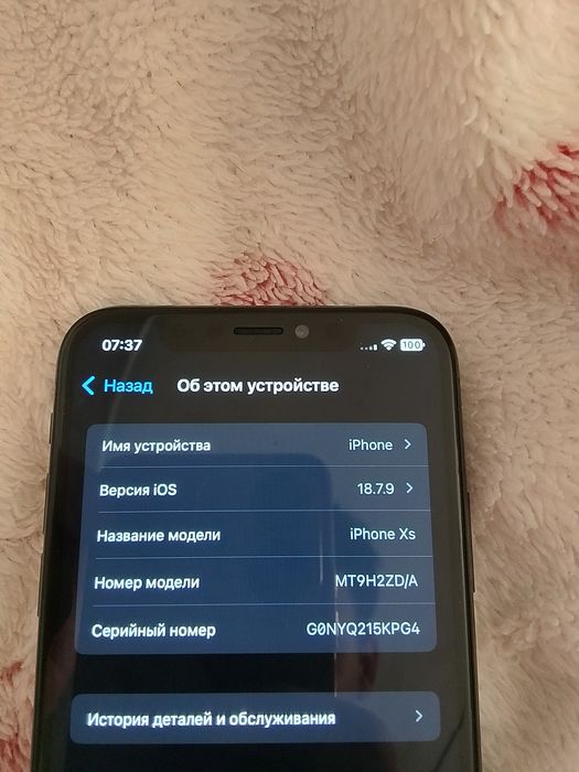 Iphone XS /256/100