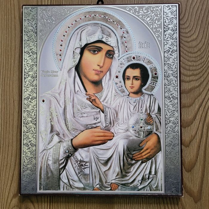 Icoana sfintita (noua) Maica Domnul ui cu Pruncul