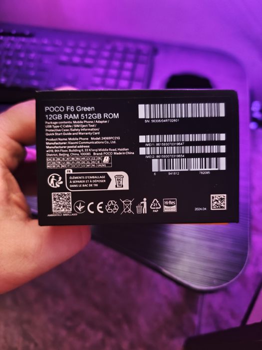 Xiaomi POCO F6 512GB 12GB RAM