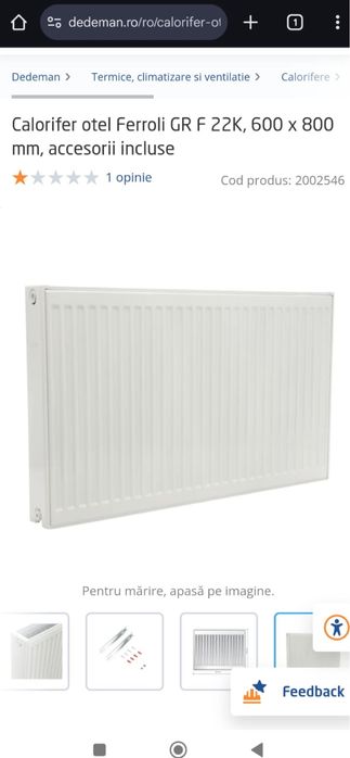 Calorifere de fier noii sigilate