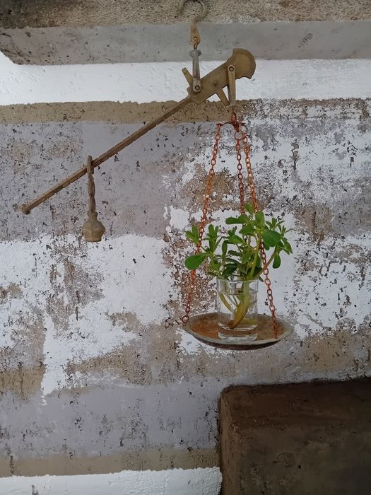 Cantar deco.  Balanța decor