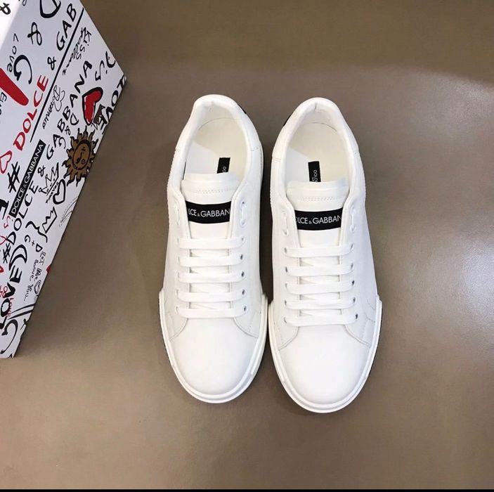 Белые кеды долче габана 41 размер АКТОБЕ