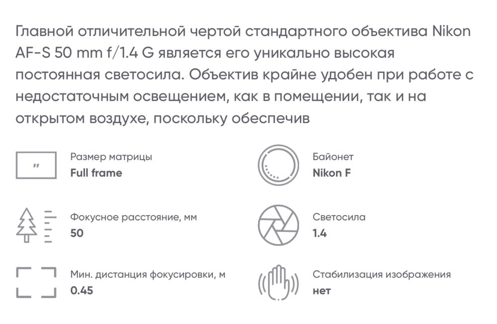 Nikkor объектив