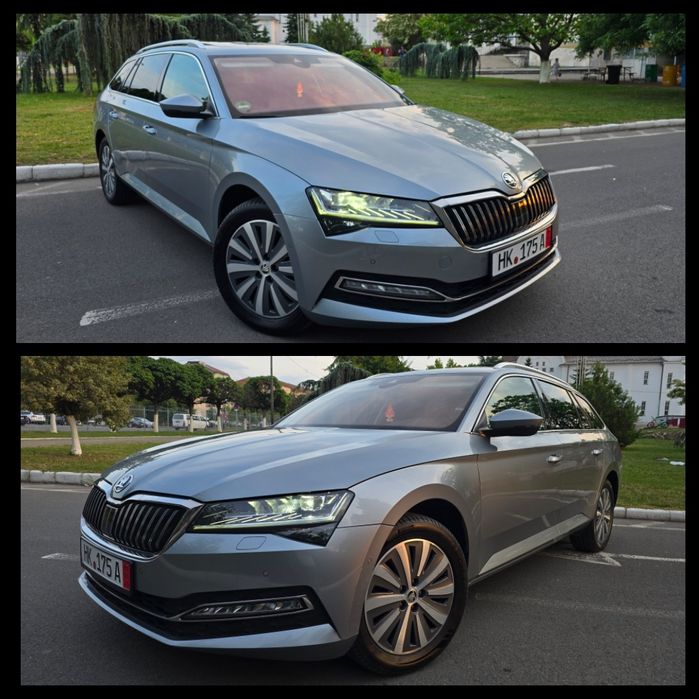 Skoda Superb Style 07/2021 DSG 2.0TDI  Virtual Cockpit Panorama Faruri Crystal Lighting Webasto Ventilație Camera Carlig Piele Ambientale Tabletă Eur6