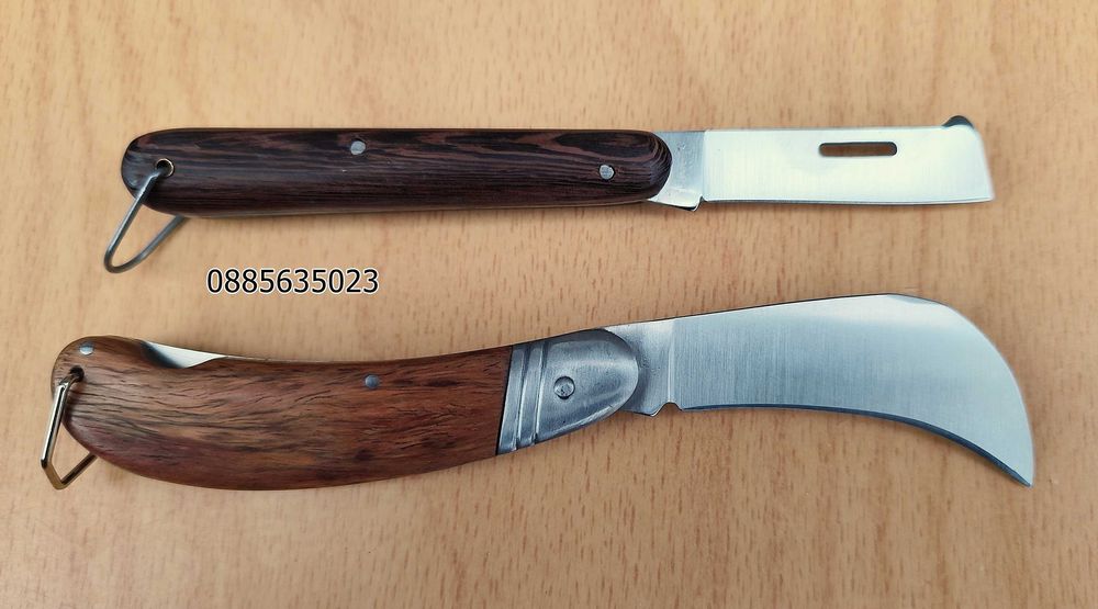 Сгъваем нож за ашладисване, присаждане / 2 модела /