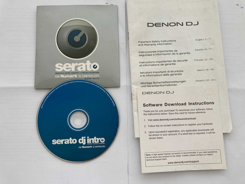 Denon DJ MC4000 – професионален 2-канален DJ контролер / като нов