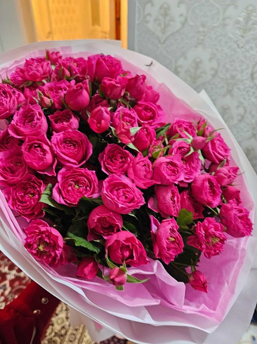 Розы букет за 5000тенге