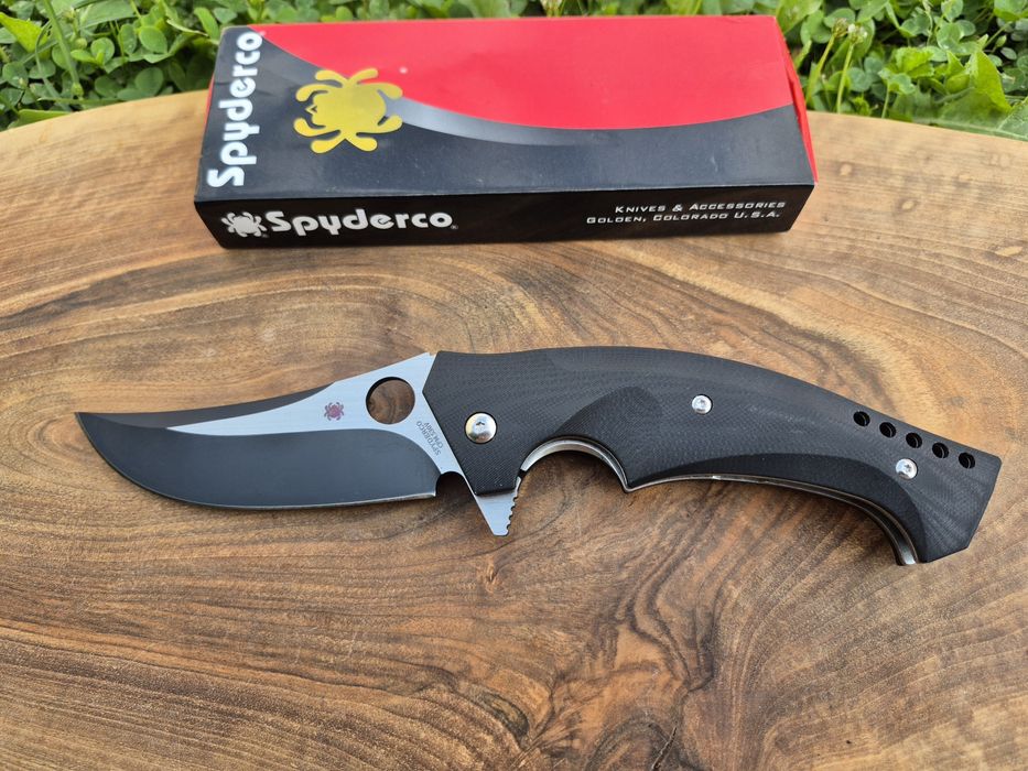 Сгъваем нож Spyderco Brend/Pirela Mamba ,flipper C196