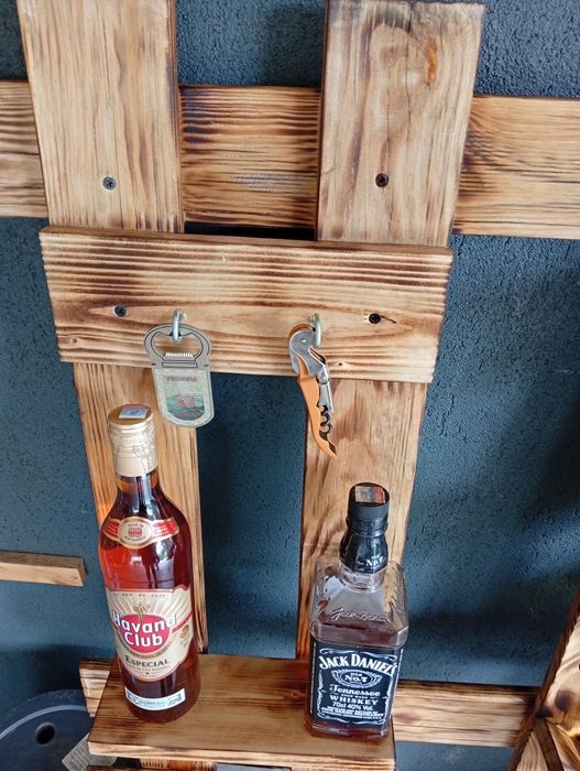 Raft rustic suspendat