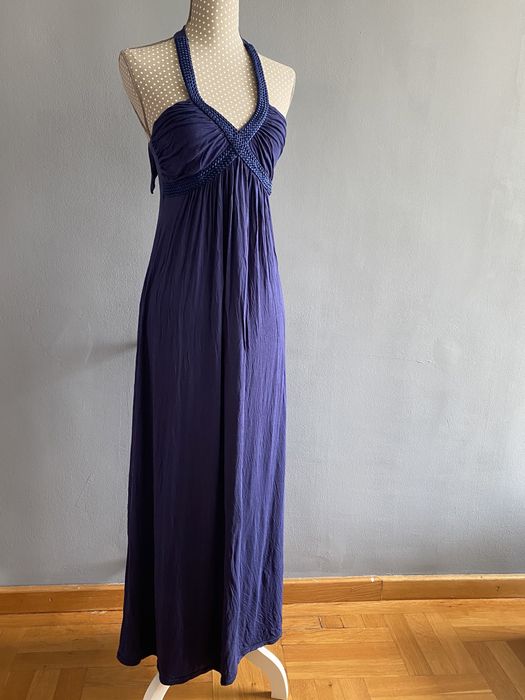 Rochie lunga bleumarin Calzedonia  S