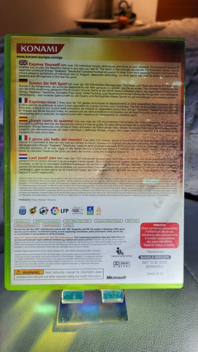 PES 6 Pro Evolution Soccer 6 Xbox 360