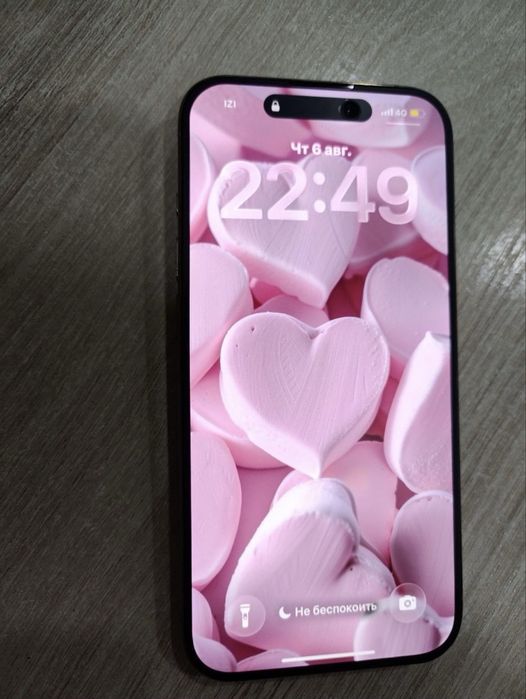 Телефон iPhone 15 Pro 256GB на гарантии