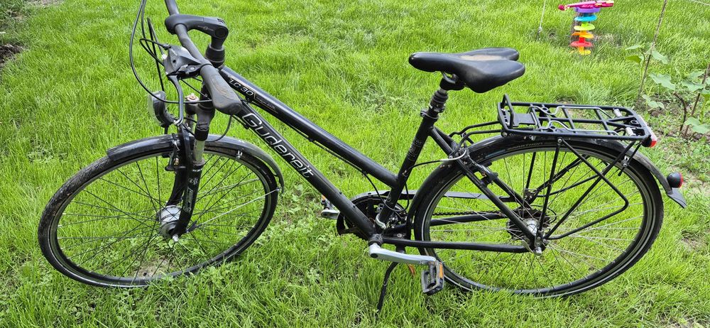 Bicicletă Trekking Gudereit LC 30 – Cadru Aluminiu, Schimbătoare Shimano, Stare Foarte Bună (Originală Germania)
