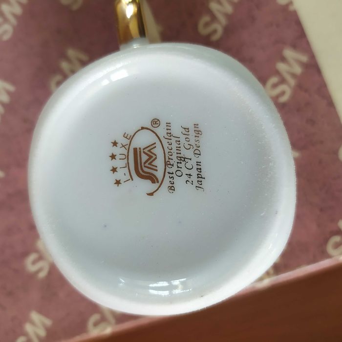 Кофейные чашки 24 к Gold