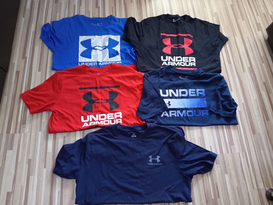 Къси панталони и тениски Nike и UNDER ARMOUR ,размер S ,цена 25лв