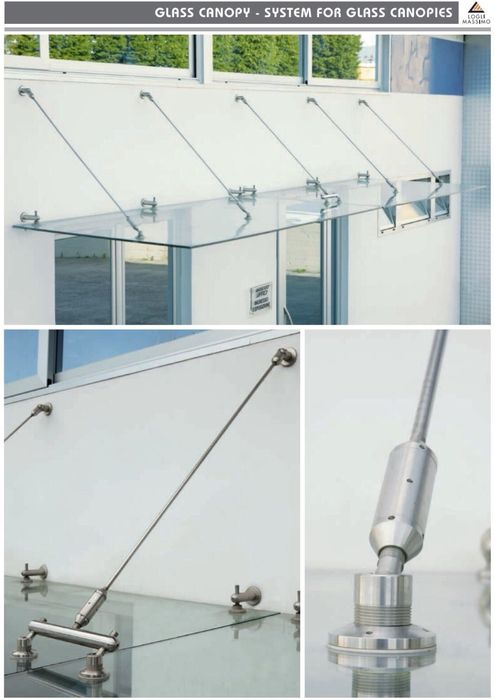 Copertina din sticla securizata cu sistem de prindere