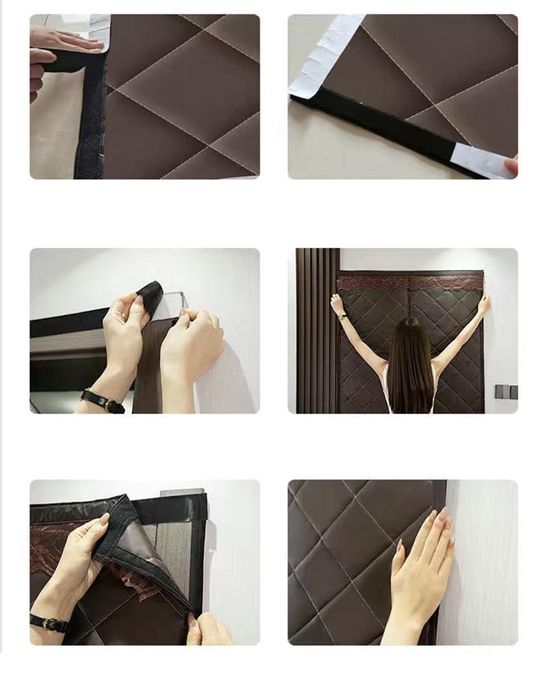 Теплоизоляционные шторы для входных дверей 
 см 
Коричневые 
Страна пр