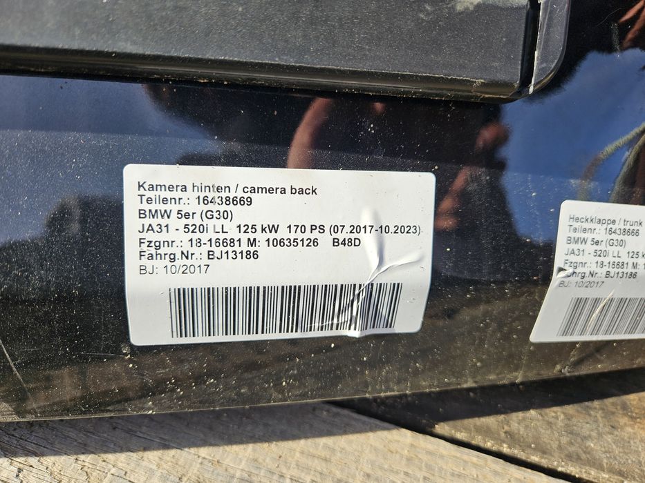 Заден капак за Bmw F30 седан!