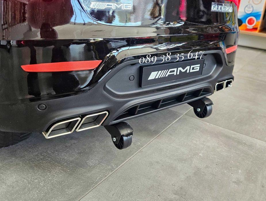 ХИТ!НОВО!Акумулаторна кола Mercedes GLC63 AMG с 12Vбатерия,меки гуми