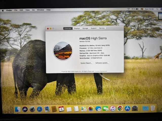 Macbook Pro 2015 13 Retina Display