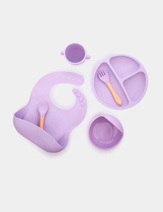 Наборы детской силиконовой посуды, Bolalar uchun idishlar to'plami