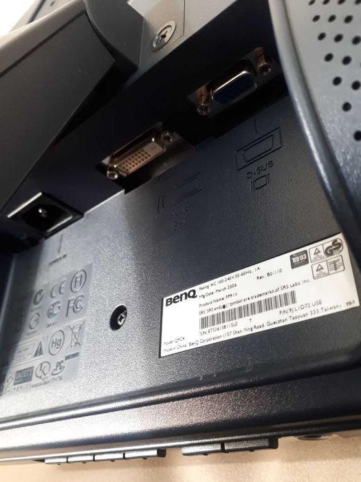 Монитор BENQ полностью рабочий