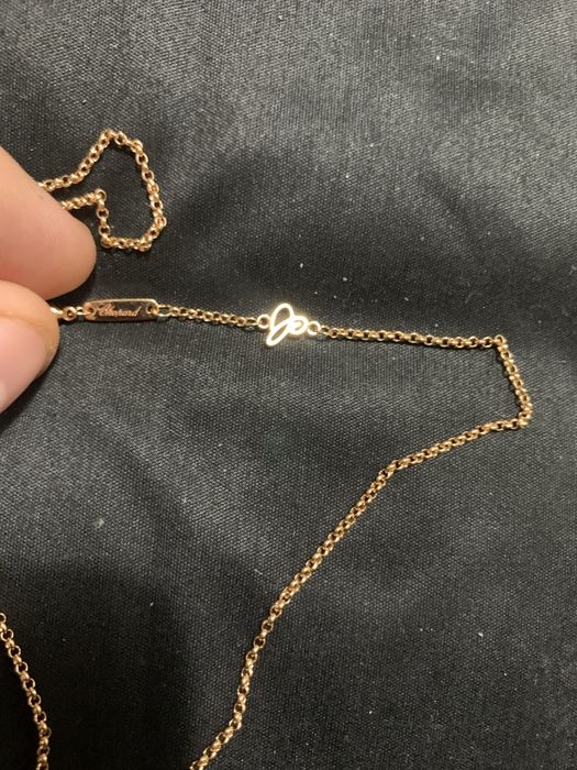 Chopard Happy Hearts оригинално колие