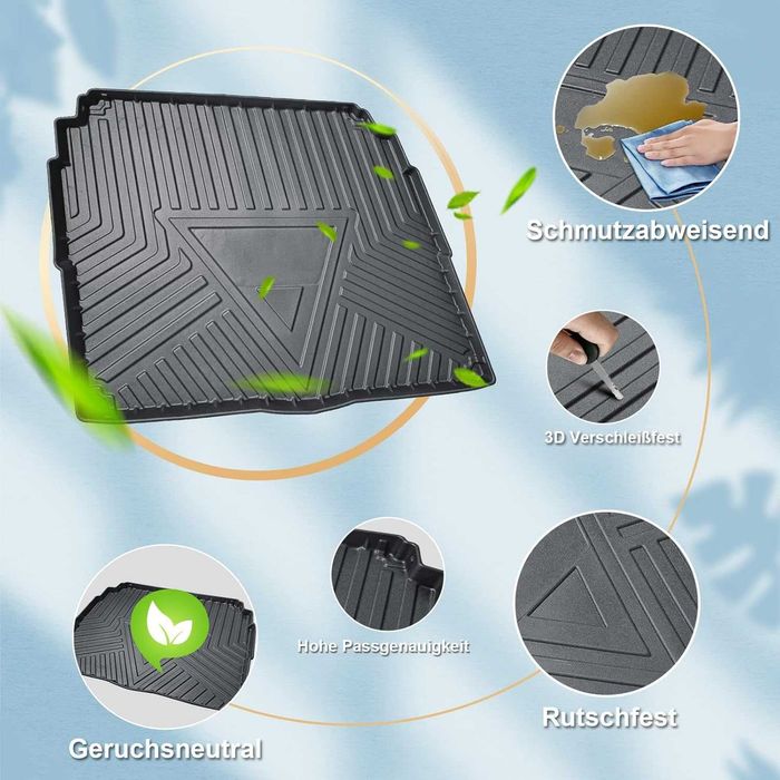 Covoraș portbagaj ECOZEN pentru Peugeot 3008 2016-2023, din TPE, 3D