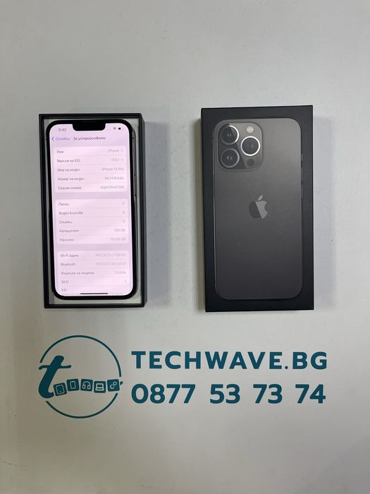 Apple iPhone 13 Pro 128GB Black Titanium 86%