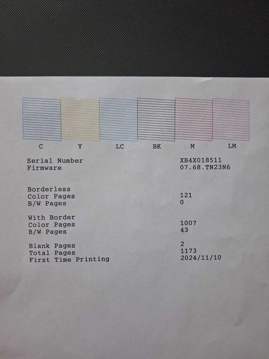 Принтер цветной Epson L8050