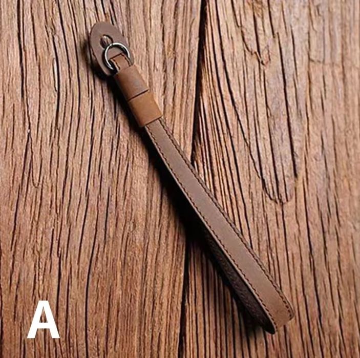 Curea mana wrist strap pentru aparate foto/video, piele naturala