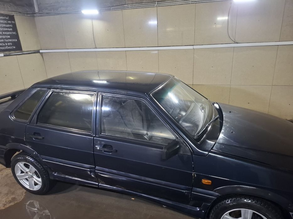 Ваз2115. Чёрного цвета