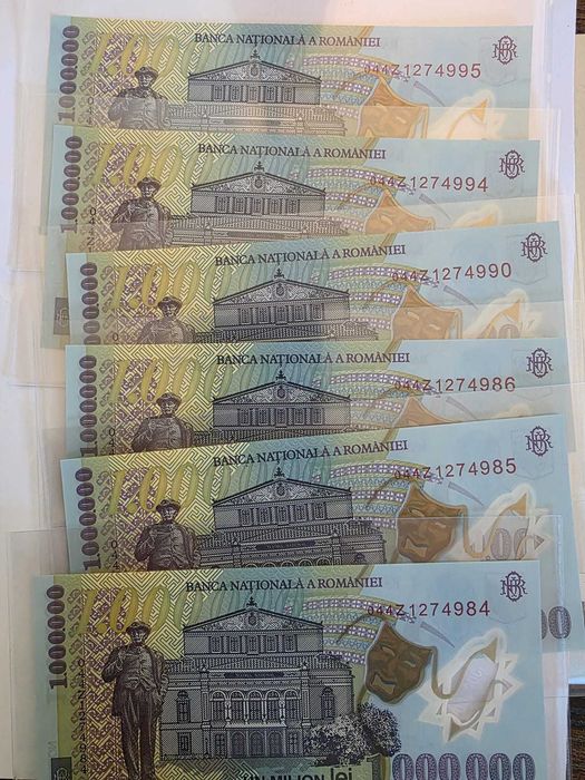 Bancnote 1.000.000 2004 Necirculate UNC