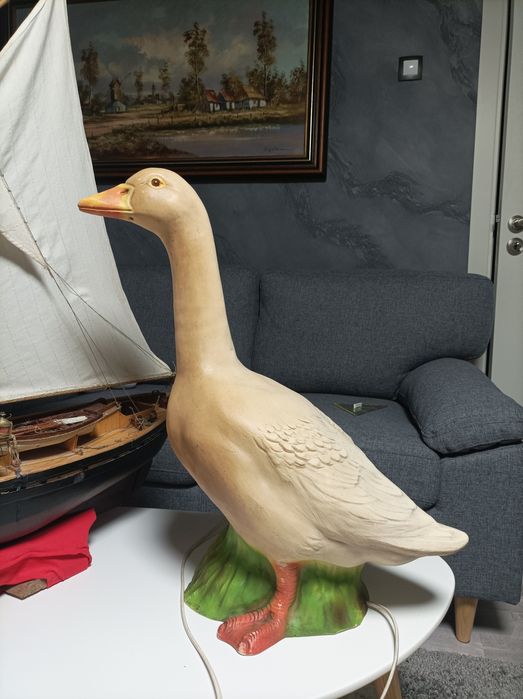 Стара нощна нощтна лампа играчка гумена ретро декорация