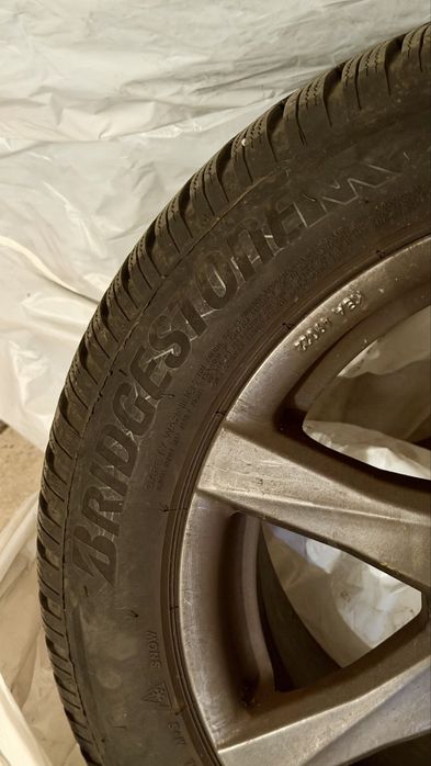 Зимни Гуми Bridgestone с джанти MSW 77 MATT DARK GREY