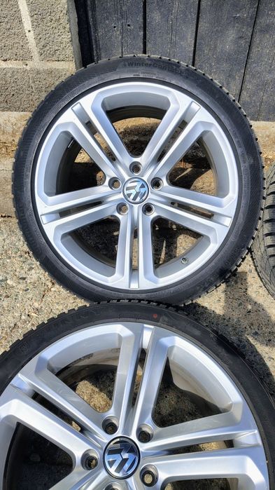 Vând/schimb jante Mallory r18 5x112 vw audi seat skoda