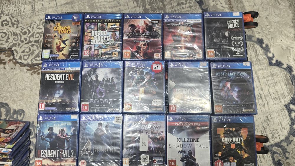 Новые диски для ps4 ps5 xbox one