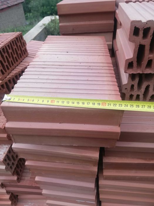 Cărămidă ceramică nouă 12 cm grosime înălțime 24 cm lungime 47
